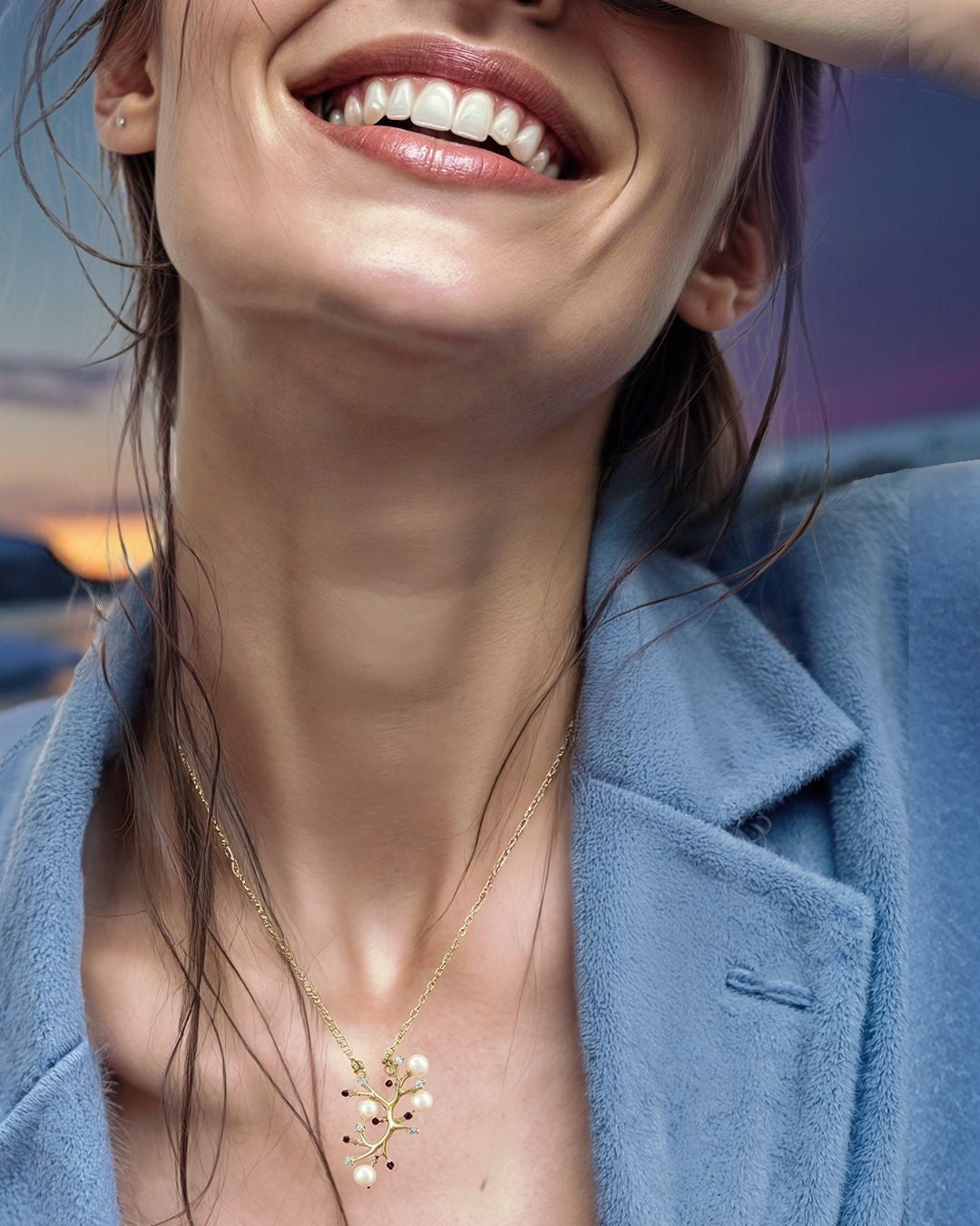 Glacial Bloom Necklace